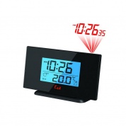 Часы проекционные Еа2 BL506 Black с термометром