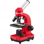 Микроскоп Bresser Junior Biolux SEL 40-1600x красный