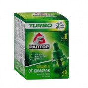 Жидкость Раптор G9560T от комаров Turbo 40 ночей