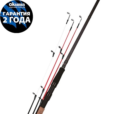 Удилище Okuma Custom Black Method Feeder 12' 360cm -->60g 3sec MG/MLG/LG