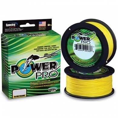 Плетеная леска Power Pro Hi-Vis Yellow