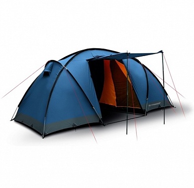 Кемпинговая палатка Trimm Comfort II синяя 4+2