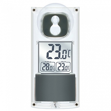 Термометр оконный Bresser с солнечной панелью
